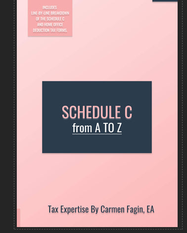 Schedule C from A to Z a sole proprietor's guide